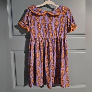 Kate Quinn Purple Floral Bamboo Dress 24m